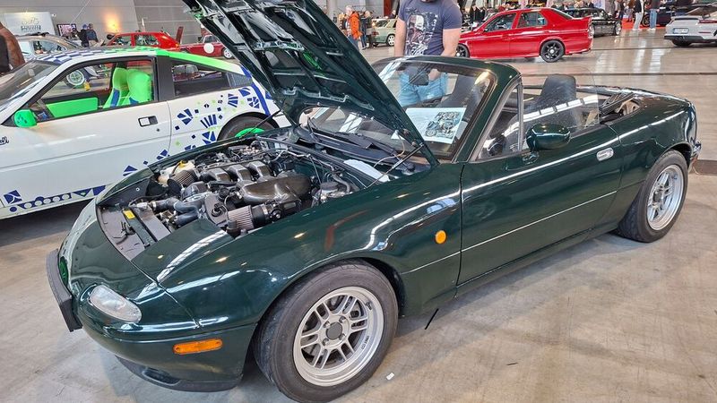 Da bekommt der Farbname „British Racing Green“ eine völlig neue Bedeutung ... (Bild: Dominsky – VCG)