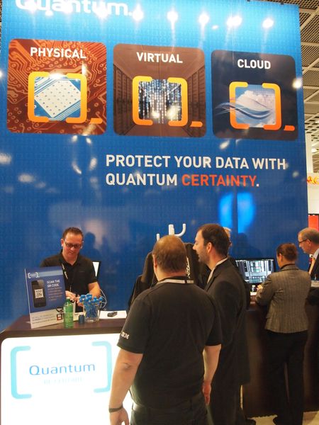 Neben den Deduplizierungs-Appliances der DXi-Familie, arbeitet die LTO-Abteilung des Unternehmens anscheinend an einer LTFS-Appliance.  (Rainer Graefen)