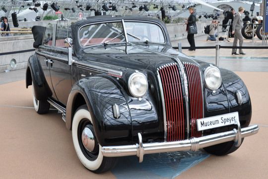 Eine Modellreihe der Oberklasse war der Opel Admiral. Das formschöne Cabrio AD 38 war mit einem 3,6-Liter-Sechszylinder ausgestattet. (Archiv: Vogel Business Media)