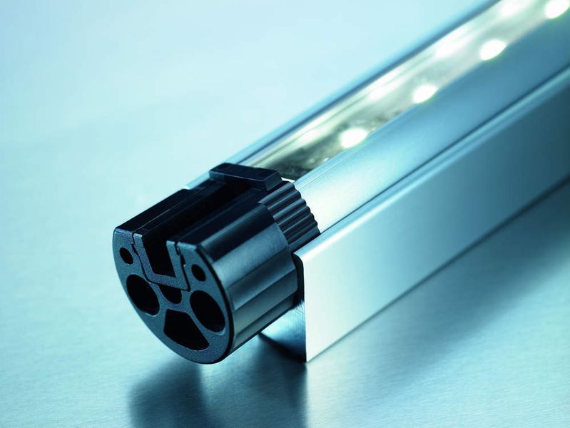 Im Handumdrehen montiert:  Drehmodul wird einfach ins Trägermodul eingeklickt. (Archiv: Vogel Business Media)