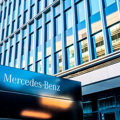 Die Zentrale der Mercedes-Benz-Gruppe in Stuttgart-Untertürkheim. (Bild: Mercedes-Benz)