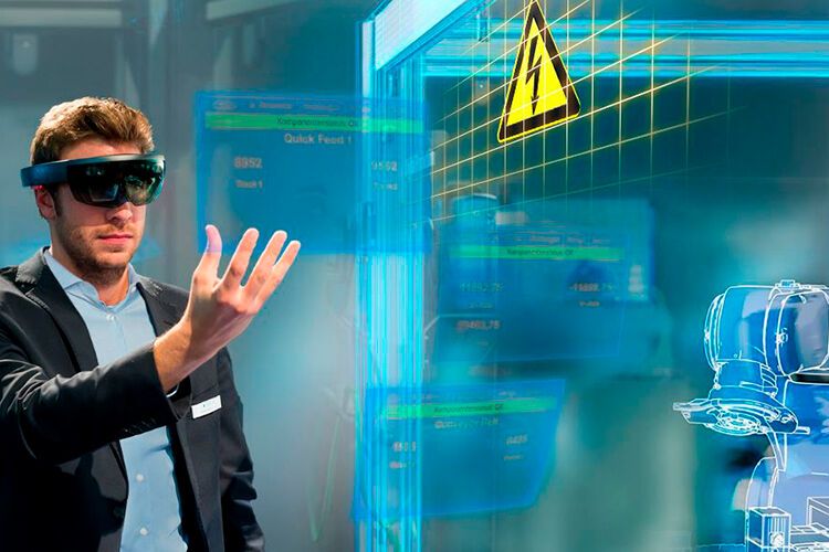 Die Essert GmbH realisiert weltweit für namhafte und marktführende Kunden Projekte im Bereich der industriellen Automatisierung. Dabei steht zum einen „Augmented Automation“ –  Technologie- und Produktentwicklung von mobilen HMI´s sowie industriellen Augmented Reality Produkten – und  „Intelligent Robotics“ – Komplettlösungen für industrielle- sowie kollaborierende Robotersysteme – im Fokus des Unternehmens.  (Bild: Essert)