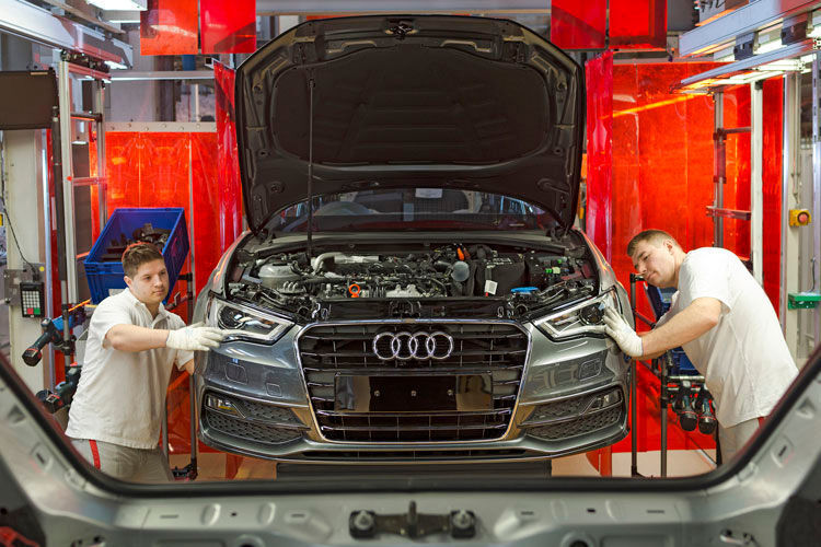 Audi setzte sich bei den Autobauern und -zulieferern durch. (Foto: Audi)