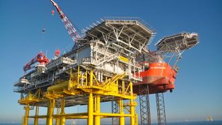 Durch die Versorgungsfahrten belieferte Rhenus sowohl die Crew als auch das gesamte Personal der Offshore-Plattform. (Iberdrola)