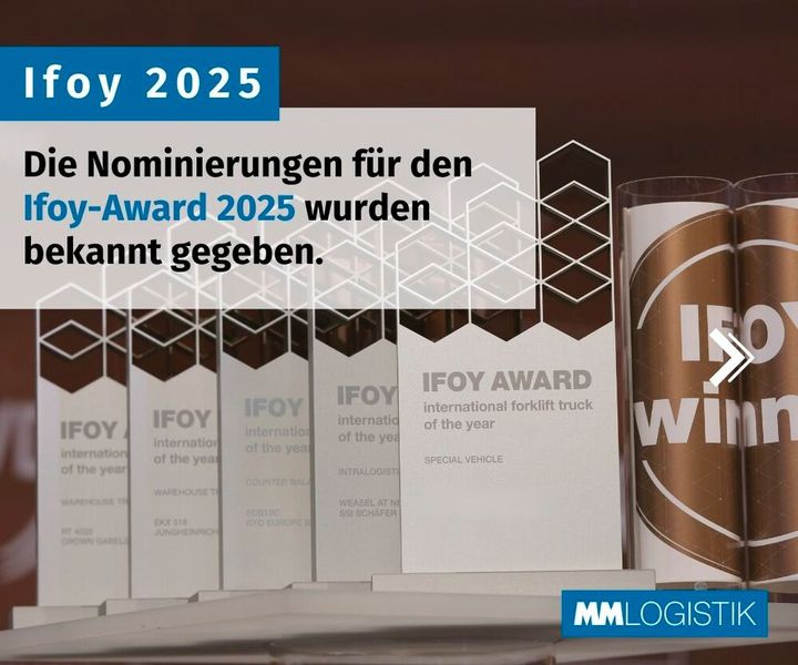 Die Jury hat die Finalisten für den „International Intralogistics and forklift truck of the year 2025“ bekannt gegeben. 15 Anbieter aus der Intralogistikbranche haben sich in insgesamt 8 Kategorien mit 21 Produkten erfolgreich qualifiziert. (Bild: Eigene Darstellung)
