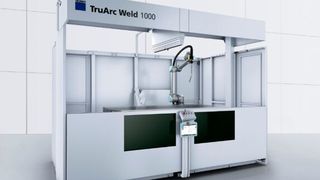 Die Programmierung des TruArc Weld 1000 ist extrem simpel gestaltet. Schweißfachkräfte werden so ohne großen Schulungsaufwand zum Programmierer, ein E-Learning genügt. (Trumpf Werkzeugmaschinen )