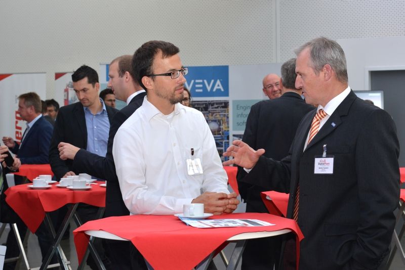 Impressionen des diesjährigen Digital Plant Kongress aus Würzburg. Fach- und Führungskräfte aus den Bereichen Prozessindustrie, Anlagenbau, Anlagenplanung und Anlagenkonstruktion diskutierten spannende Fragen rund um die Digitale Anlage. (Bild: Untch)