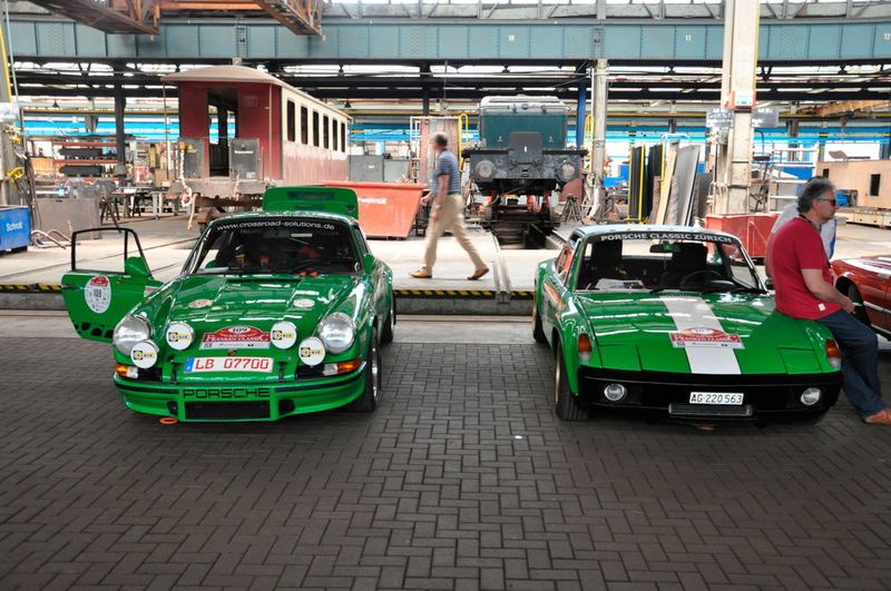 Dass diese Sportler beide grün sind, ist Zufall, kein Trend. (Grimm)