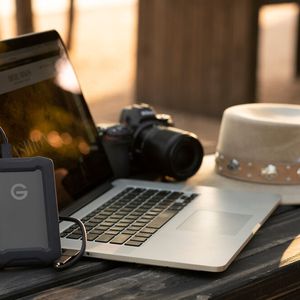 Mit G-Drive ArmorATD gehört auch eine robuste 6-TB-HDD zum Portfolio der neuen Western-Digital-Marke.(Bild:  Westerrn Digital)