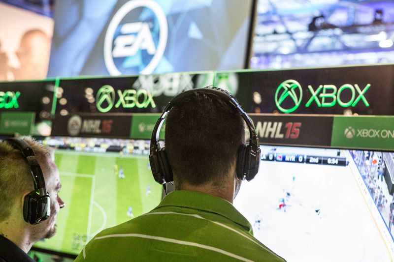 Microsoft präsentierte in Halle 6 unter anderem die Xbox. (Koelnmesse GmbH)