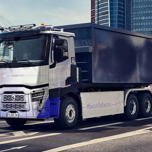 Der Renault C E-Tech wurde für die Baustelle entwickelt.(Bild:  Renault Trucks)