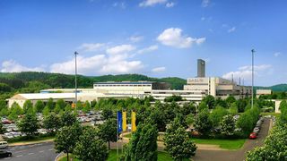 Das Opel-Werk in Eisenach. (Opel PR)