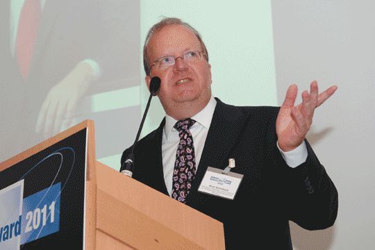 Arno Kalmbach, Volkswagen: „Es ist gut, dass der  Service Award im Rahmen der IAA vergeben wird. Das hebt nicht nur das Ansehen des Aftersales-Geschäfts, sondern unterstreicht auch dessen Bedeutung.“ (Archiv: Vogel Business Media)