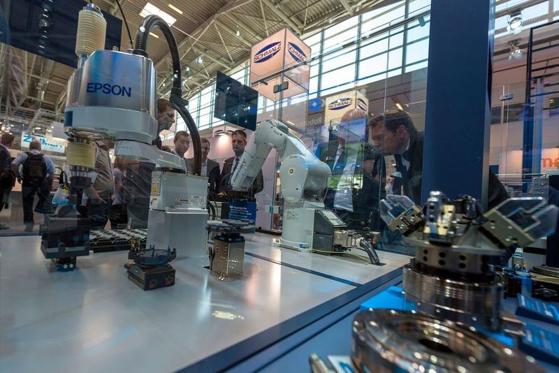 Fotoimpressionen von der Automatica 2014 (Bild: Messe München)