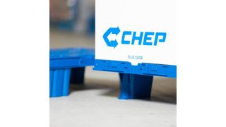 Mit dem Pilotprojekt „Promotion Tracking³“ von Chep lassen sich Promotions auf der Chep-Viertelpalette entlang der gesamten Supply Chain bis auf die Verkaufsfläche verfolgen. (Bild: Chep)