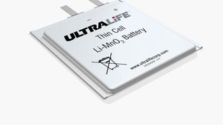 Dünnzellenbatterie von Ultralife: Energiedichte von bis zu 500 Wh/l und 400 Wh/kg bei 0,4 mm Dicke (Ultralife)