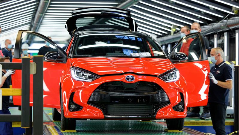 Der japanische Autobauer lieferte im vergangenen Jahr 9,53 Millionen Fahrzeuge aus.(Bild:  Toyota)