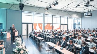 PCIM 2019: Zum Auftakt eines jeden Konferenztages vermittelt ein namhafter Speaker in seiner Keynote wichtige Einblicke in die Zukunft der Branche. (Mesago/Klaus Mellenthin)