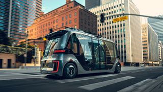 Autonome Shuttle-Busse sollen künftig den ÖPNV in Städten revolutionieren. (Bild: ZF)