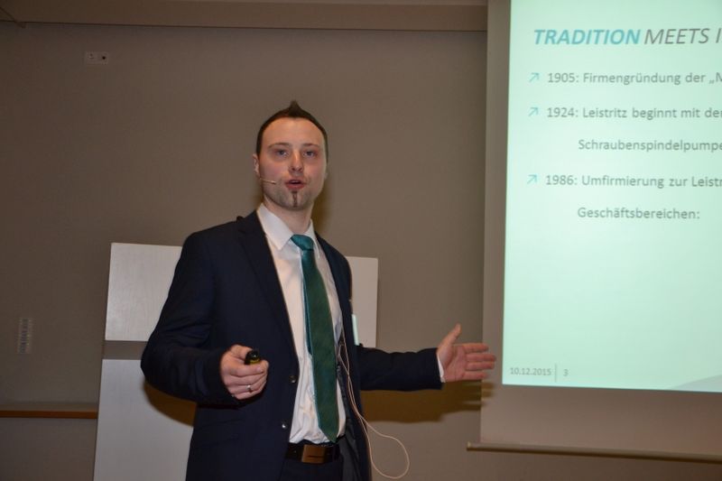 Eine Schraubenspindelpumpe mit Kreiselpumpengeometrie, welche die Vorteile beider Pumpengattungen vereint – geht das? Ja, wusste Ralf Richter von Leistritz und zeigte auf, wie Betreiber mit diesem Pumpentyp Energie sparen können. (Bild: Bausewein/PROCESS)