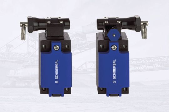 Die neue platzsparende Seilzugschalter-Baureihe von Schmersal eignet sich für Anwendungen mit beengten Bauräumen.(Bild:  © 2022 K.A. Schmersal GmbH & Co. KG · Impressum · AGB · Datenschutz K. A. Schmersal GmbH & Co. KG)