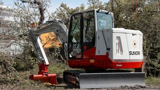 Elektro-Bagger vermeiden den Ausstoss lokaler Schadstoffemissionen und sind geräuschärmer  (Bild: Suncar AG)