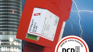 Die Gerätefamilie Dehnguard SE DC wurde speziell für Gleichstromanwendungen konstruiert. Ein eventuelles Sicherheitsrisiko durch den Einsatz von konventionellen AC-Geräten in DC-Systemen kann aufgrund der neuen Geräte minimiert werden. (Bild: Dehn)
