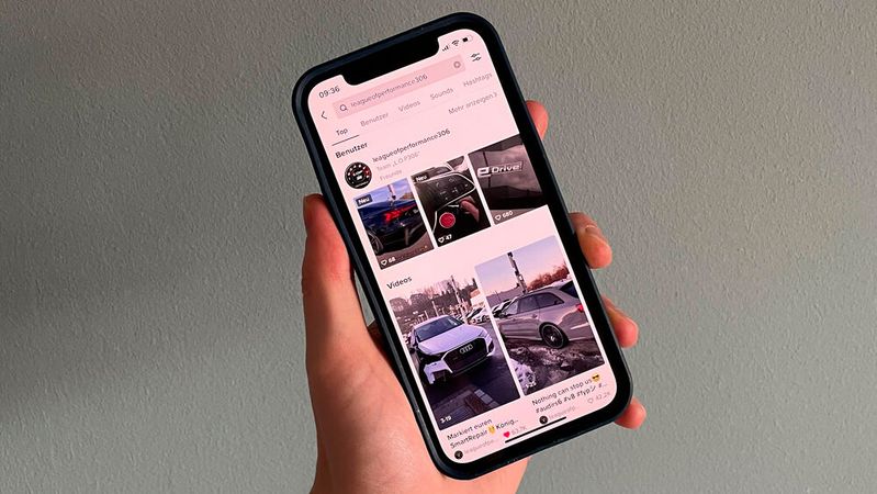 Noch sind nur relativ wenige Autohäuser bei TikTok aktiv.(Bild:  Seyerlein)