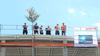 Richtfest bei Concept Laser in Lichtenfels.... (Bild: Concept Laser)