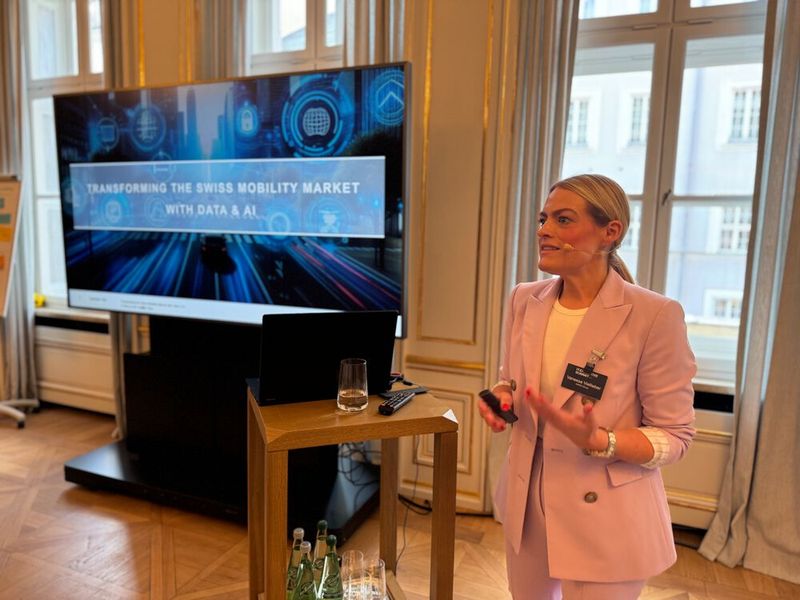 Vanessa Viellieber, Head of Data & Advanced Analytics der AMAG, beschreibt den Weg zur Data-driven-Company. (Bild: Vogel IT-Medien)