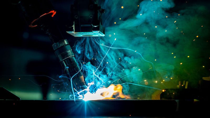 Through the use of electromagnets, a spin-off from BAM wants to reduce the welding time of wind towers from 96 to 12 hours.(Image: Federal Institute for Materials Research and Testing (BAM))