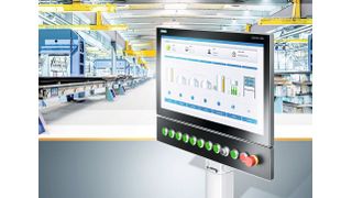 Neu sind die Simatic Thin Client PRO-Bedienterminals mit 15, 19 und 22 Zoll Bildschirmdiagonale und rundum Schutzart IP65. (Siemens)