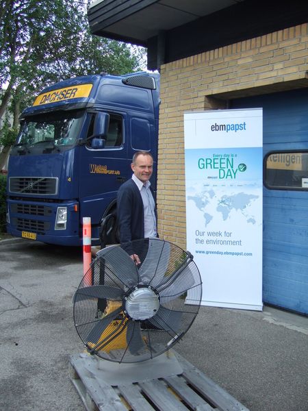 ... zum Beispiel dem Wiederaufladen von Batterien mittels Windkraft. (Bild: EBM-Papst)