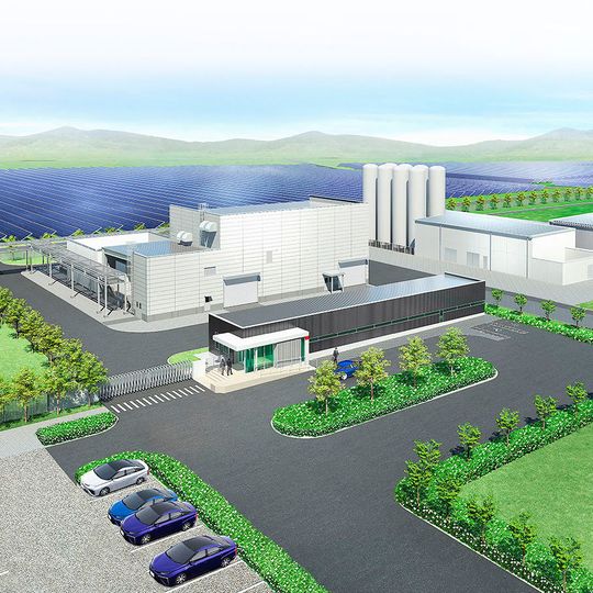 The alkaline water electrolysis plant will be constructed at the Fukushima Hydrogen Research Field in Namie, Futaba, Fukushima, Japan. The alkaline water electrolysis plant will be constructed at the Fukushima Hydrogen Research Field in Namie, Futaba, Fukushima, Japan.