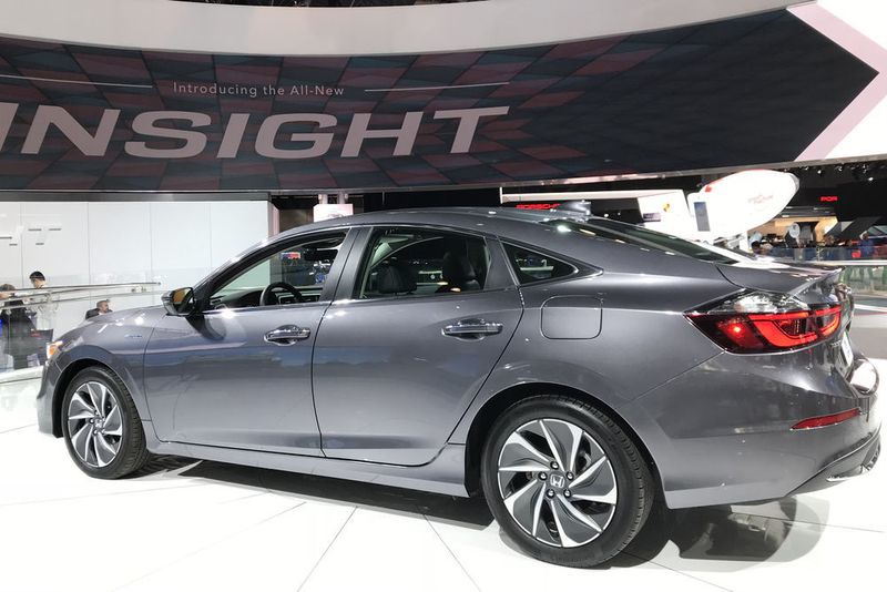 Honda schert mit den neuen Hybridlimousinen Accord und Insight aus dem Messebild etwas aus. (SP-X/Michael Specht)