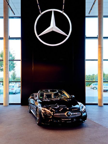 Eindeutig gebrandete Kulisse. (Bild: Walter Burmester GmbH / Medienkapitän UG)