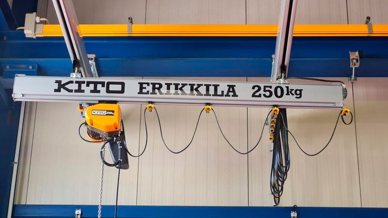 Perfektes Zusammenspiel des Kransystems. (Bild: Kito)