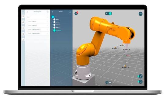 Mit der Software Motorcortex von Synapticon können Robotersteuerungen entwickelt werden. Um das Ganze noch effizienter und anwendungsspezifischer zu machen, gib es jetzt die Online-Version Motorcortex.io für das Entwickeln in der Cloud. Mit der Software Motorcortex von Synapticon können Robotersteuerungen entwickelt werden. Um das Ganze noch effizienter und anwendungsspezifischer zu machen, gib es jetzt die Online-Version Motorcortex.io für das Entwickeln in der Cloud.