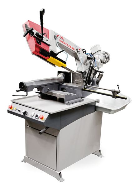 Mit der Easycut 275.230 DGS präsentiert Bomar in Wien eine neue Hochleistungsbandsäge, welche sich sowohl in der Fertigung als auch in der Montage als ideal in Sachen Handling und Parametereinstellung erweist. (Bild: Bomar)
