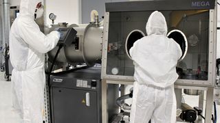 Ein Entwicklungszentrum für Batterien gibt es in Salzgitter bereits, jetzt errichtet Volkswagen eine Fertigung für Batterien am Standort. (Volkswagen)