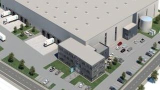 Das neue Lager soll die Logistik von Odlo zusammenführen. (Bild: Dr- Thomas + Partner)