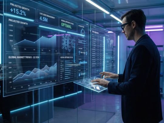 Laut einer Fraunhofer-Studie profitieren Produktionsunternehmen, die eine technische Lösung für ein echtzeitnahes Produktionsleitsystem wie ein MES nutzen, am meisten von KI-Lösungen. (Bild:  © jahidmoon026/stock.adobe.com  (generiert mit KI))
