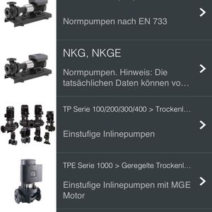 Die Grundfos App ermöglicht eine Pumpensteuerung via Smartphone.