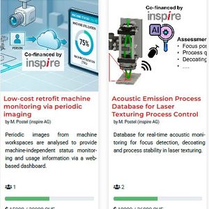 Le catalogue en ligne du CoBooster permet aux entreprises d'identifier des projets pour partager les risques et les coûts de l'innovation.(Source :  CoBooster)