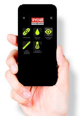 Phone Works Messwerkzeuge von Ryobi (Vertrieb: Conrad): Ryobi Phone Works App (Bild: Conrad)