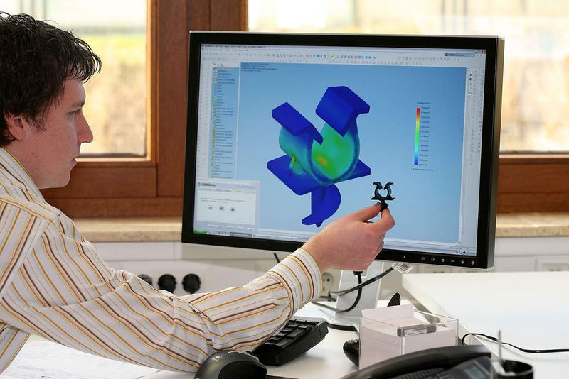 Beim Design und in der Konstruktion  ... in den Bereichen Feinwerktechnik, Maschinenbau, Vorrichtungsbau, Telekommunikation und Gebrauchsgüter setzt die KBE Engineering auf die 3D-CAD-SolidWorks, mit der auch Analysen mithilfe der integrierten Software COSMOS aus dem Hause SolidWorks möglich sind. (Archiv: Vogel Business Media)