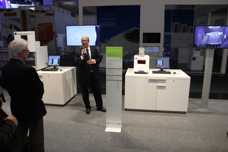 Der neue TruMark 3330 punktet bei der Beschriftung von Kunststoffen mit höherem Kontrast und schärferen Konturen. Teure Zusatzstoffe im Polymer sind oft nicht mehr nötig, um die Beschriftung zu erzeugen. (Königsreuther)