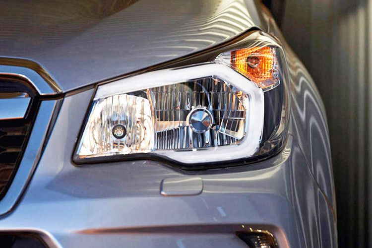 Optischer Blickfang: die neu gestylten Scheinwerfer. (Foto: Subaru)