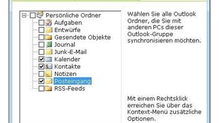 SYNCING.NET unterstützt die Synchronisierung von Outlook-Ordnern im Team. (Archiv: Vogel Business Media)