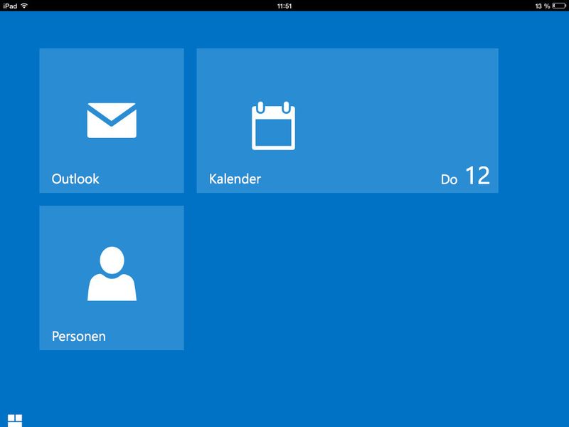 Abbildung 7: Mit der OWA-App für das iPad können Anwender auf ihre E-Mails, Kontakte und den Kalender in Exchange 2013/Office 365 zugreifen. (Bild: Joos)